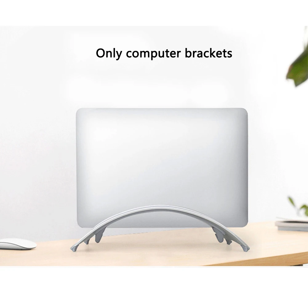  Stable Portable Vertical Desktop Base Accessories Erected Holder Storage Rack Laptop Stand Aluminum