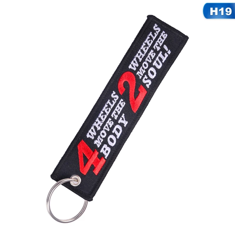 

For Airworthy Key Chains Embroidery Keyring for Pilot Key Car keychain Motorcycle Key Chain chaveiro