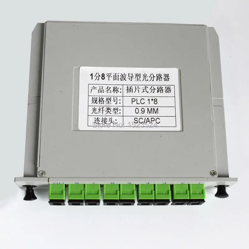 imágenes para Envío Libre 1x8 Cuadro LGX Casete Tarjeta de Inserción SC/APC PLC Módulo divisor 1:8 8 Puertos De Fibra PLC Divisor óptico imágenes para Envío Libre 1x8 Cuadro LGX Casete Tarjeta de Inserción SC/APC PLC Módulo divisor 1:8 8 Puertos De Fibra PLC Divisor óptico
