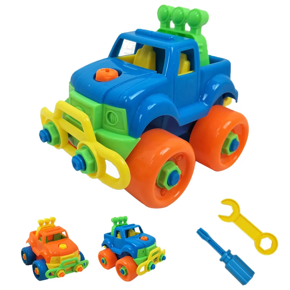 DIY гайка Комбинации для автомобиля, самолета Модель игрушка-конструктор обучение маленьких детей головоломка поставки блоки игрушка