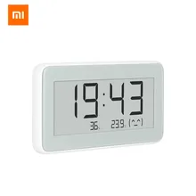 Новое прибытие Xiaomi Мини BT4.0 Беспроводной Смарт Электрический цифровой в закрытом помещении и на открытом воздухе и гигрометром декоративные часы для Therometer часы набор инструментов