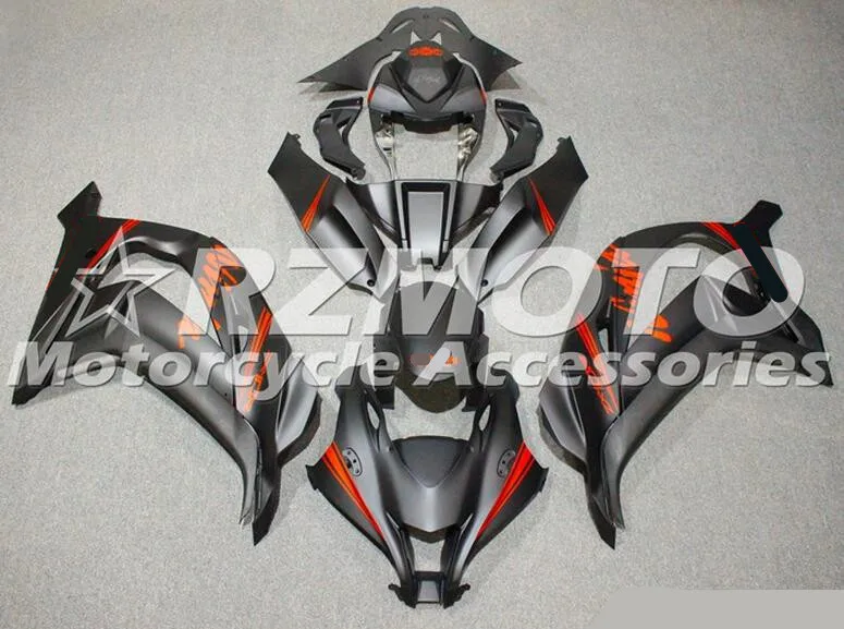 

New hot ABS motorcycle bike fairing kit Fit for kawasaki Ninja ZX-10R zx10r 10r 2016 2017 16 17 custom black matte red