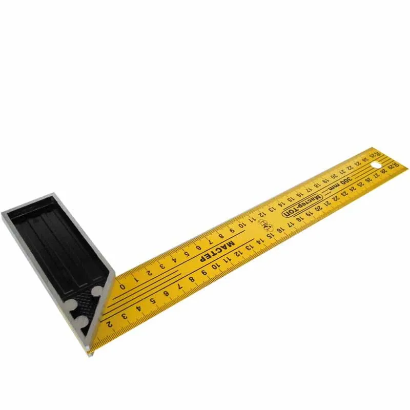 2 в 1 угловые линейки измерительные приборы " Tri Square 9" раздвижные t-конические с деревянной ручкой