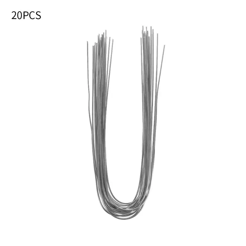 

20pcs Aluminum Welding Rods Low Temperature WE53 Flux Cored Brazing Wires 500x2mm