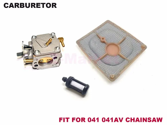 Carburetor With Air Filter Fuel For Stihl 041 041av Farm Carburetor With Air Filter Fuel For Stihl 041 041av Farm Boss Gasoline Chainsaw Engine