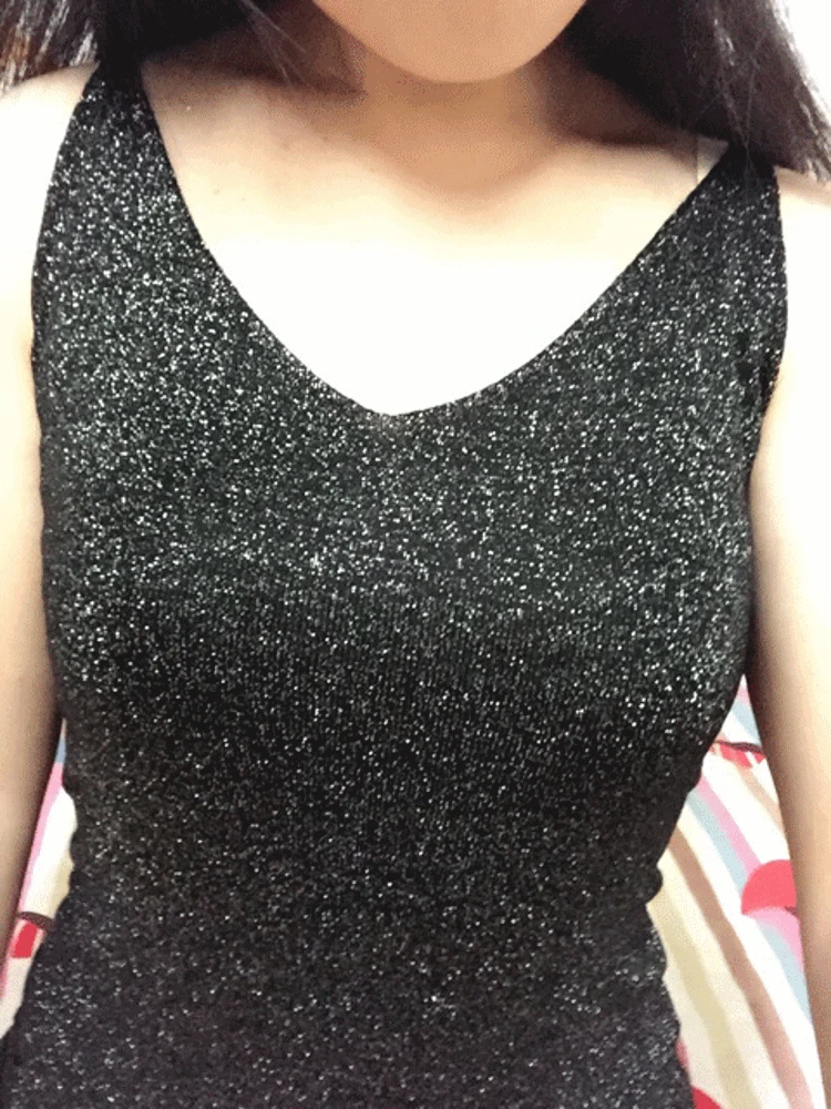 Nancylim Womens Plus Size V Neck Camisole Tanks Loose Fit, All Match