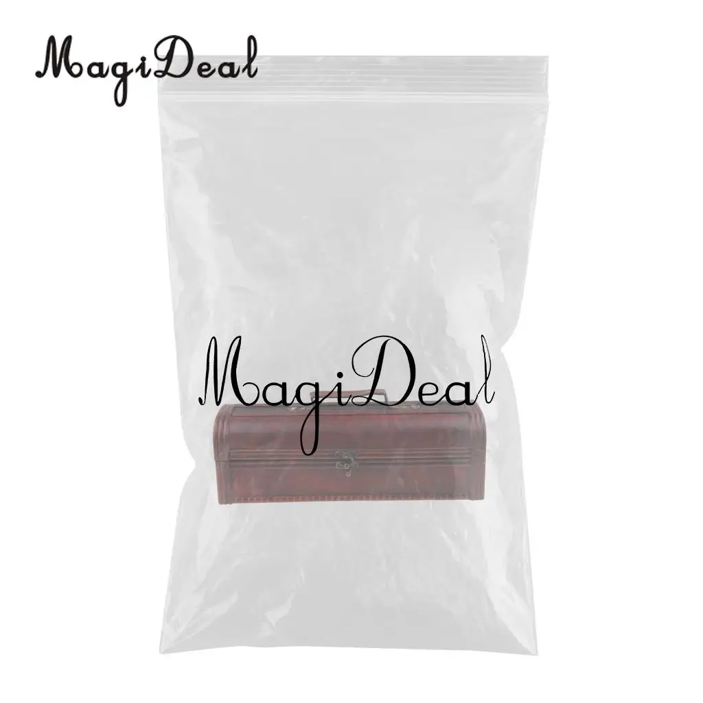 MagiDeal Vintage Portable Wood Wine Box Unique Gift Wine Storage Box Bottle Packags