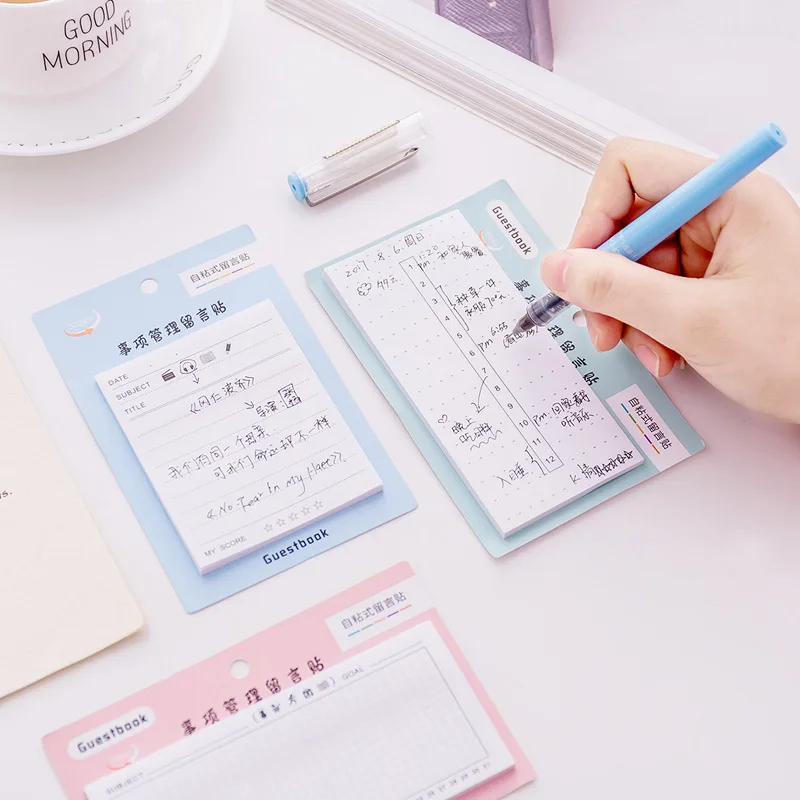 

3PCS/set Three Style Notebook To-Do Lined DOT Grid Paper Journal Diary Sketchbook For School Supplies Stationery Wholesale