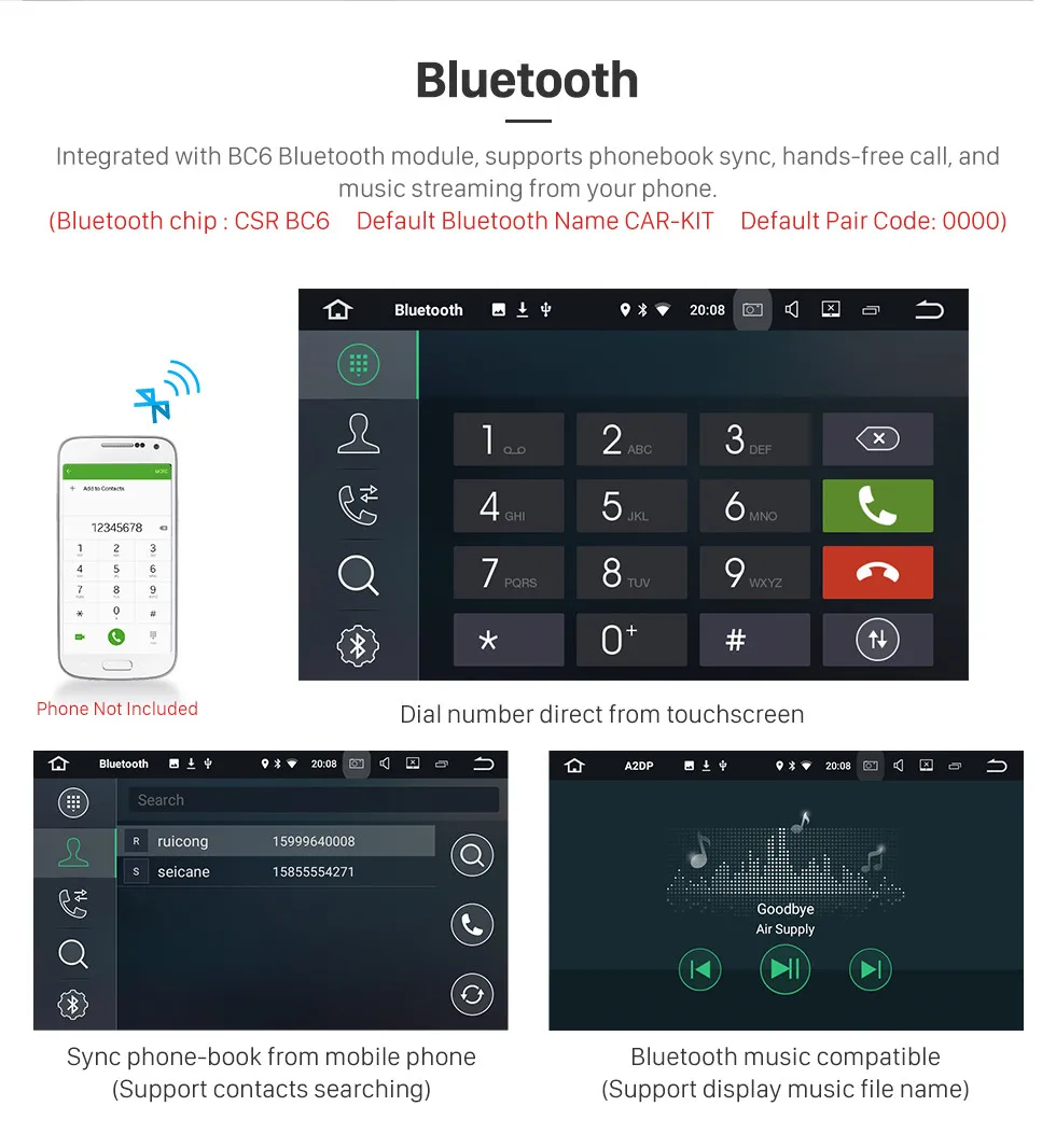 Flash Deal Clearance Seicane 4GB 8-Core Android 8.0 7inch GPS Car Radio For 2008-2015 KIA BORREGO DVD Multimedia Player 1080P Video Stereo 10
