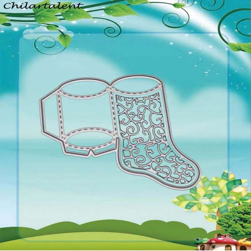 

Shoes Frame Metal Cuttind dies for scrapbooking troqueles nuevos DIY embossing art card Dies Cut plantillas stencil manualidades