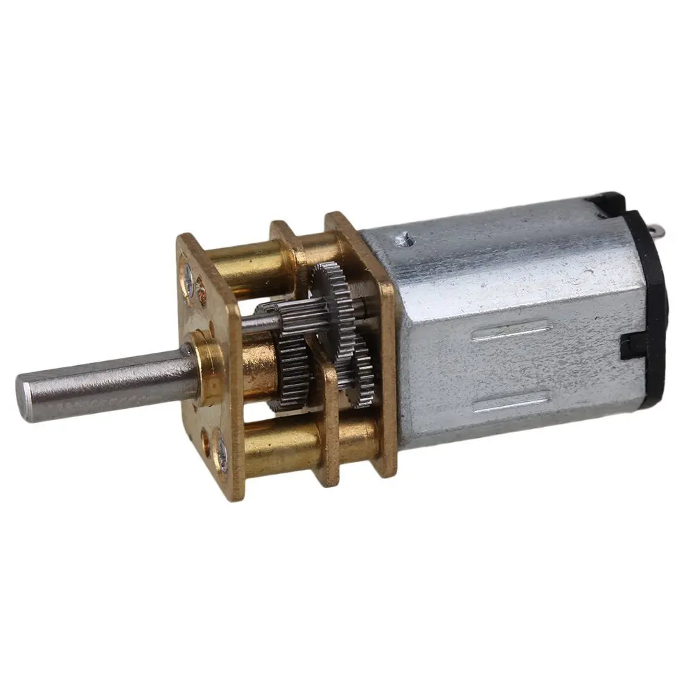 

12mm Silver GA12-N20 300RPM Miniature Metal Electric 3V DC Gear Motor Gearwheel with 10mm Output Shaft