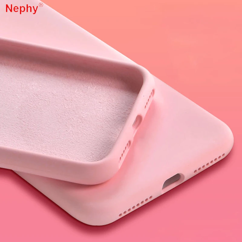 

Luxury Liquid Silicone Soft Skin-friendly Case For iPhone XS Max XR X 10 iPhone 8 7 8Plus 7Plus iPhone 6S 6 S 6Plus Phone Cover