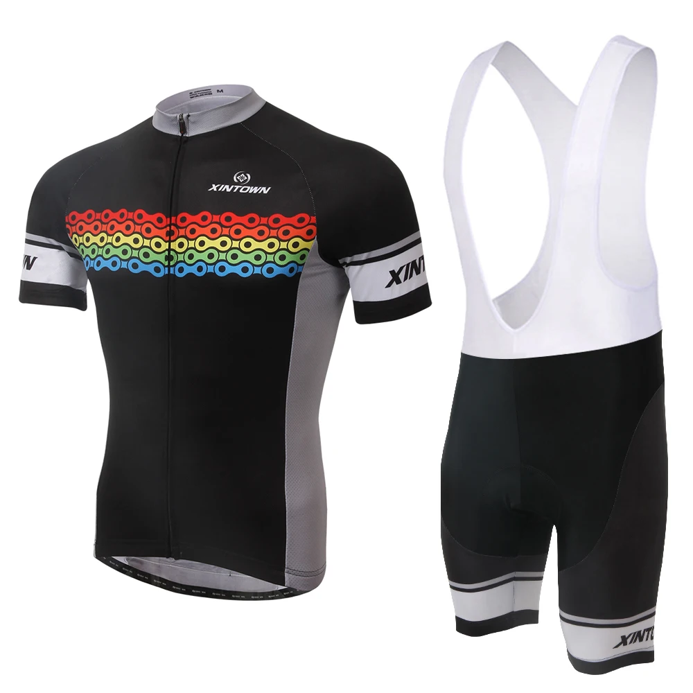 Cycling Jersey +bib Shorts Set Bike Clothing Cycle Clothes Wear Ropa