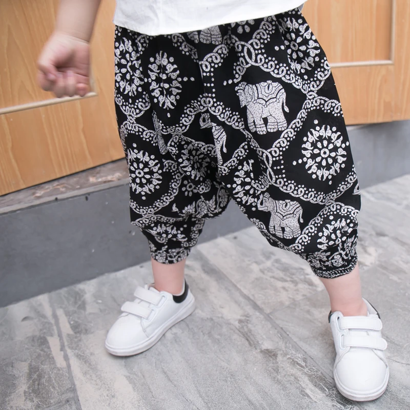 Children's Summer Harem Beach Pants Children's Knickers Anti mosquito