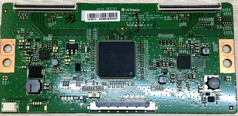 Original LED43K300U logic board 6870C-0552A | Электроника