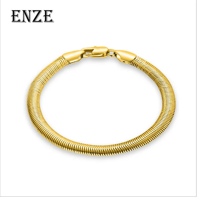 

ENZE free shipping popular ladies jewelry Fashion soft yellow chain Bracelet Personality couple accessories wholesale