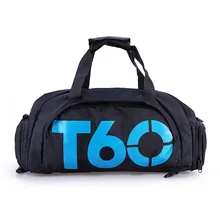 New Men Sport Gym Bag Women Lady Fitness Waterproof Outdoor Separate Space For Shoes pouch rucksack Hide Backpack Sport Design