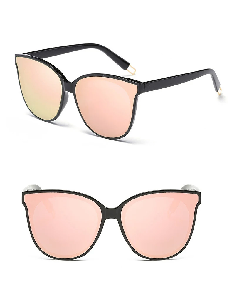 SOJOS поляризационные модные круглые солнцезащитные очки для женщин и мужчин, зеркальные линзы, металлическая оправа, брендовые дизайнерские солнцезащитные очки, UV400 SJ2057