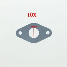 10PCS 49CC MINI DIRT BIKE MINIMOTO MINI QUAD EXHAUST CARBURETTOR GASKET new