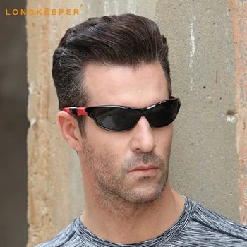 

2018 Fashion Men's Polarized Sunglasses Square Night Vision Outdoor Sports Sunglasses UV400 Driving Male Eyewear