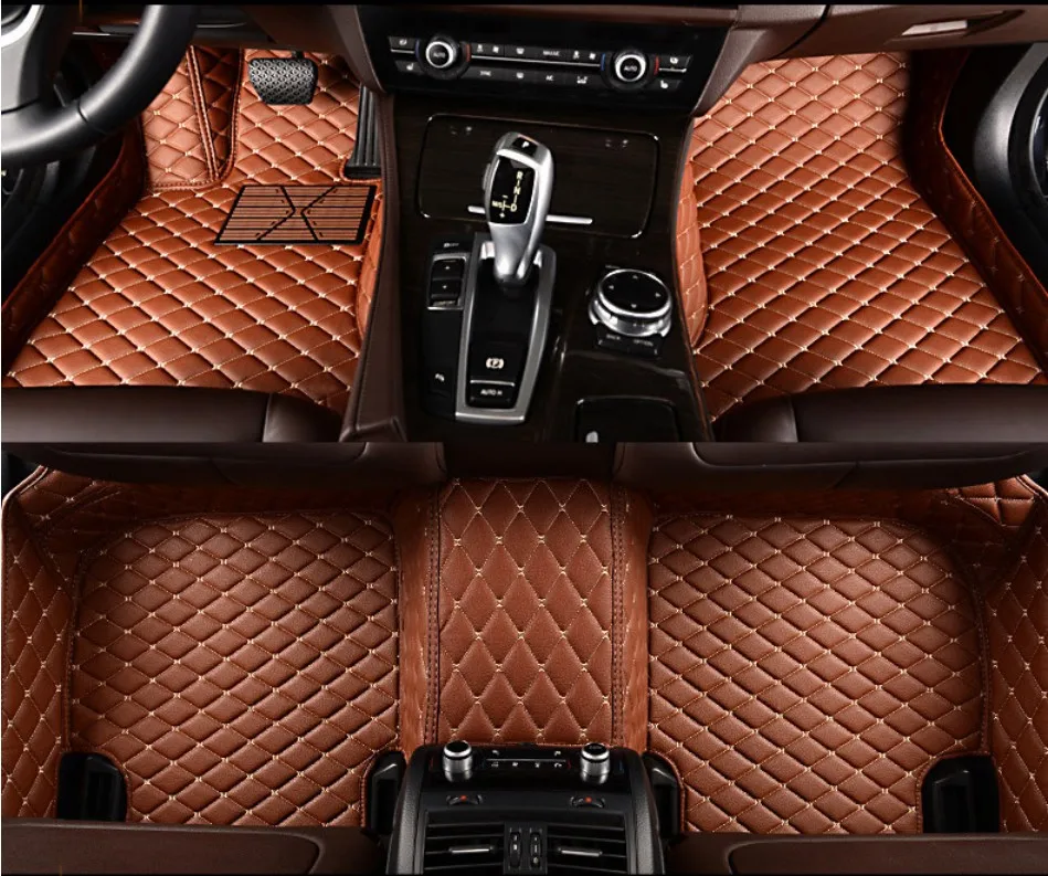 

For Chery Cowin 2 2012-2016 Car Floor Mats Foot Carpets Step Mat Cargo Liner HIGH QUALITY Embroidery Soft Leather Mat