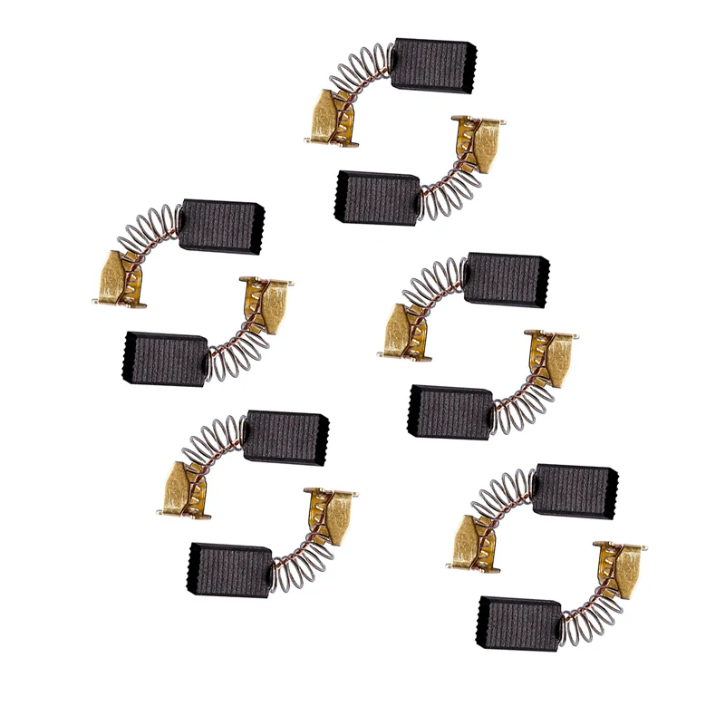 5 пар углеродных кистей 5x8x12 мм для электродвигателей Makita CB51|carbon brushes|electric motor carbon