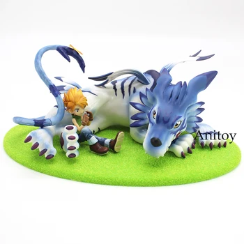 

GEM Digimon Adventure Garurumon & Yamato PVC Figure Collectible Model Toy