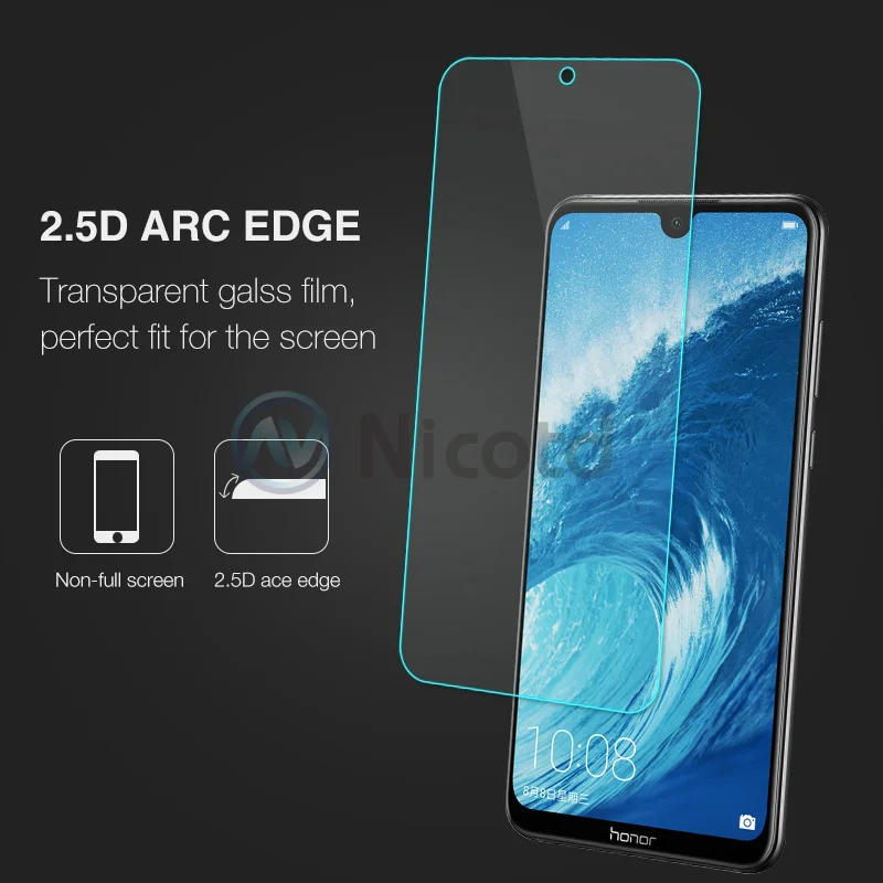 Nicotd Tempered Glass For Huawei Honor 8X MAX 7.12 inch 9H Premium Screen Protector Toughened protective film For Honor 8X MAX (4)