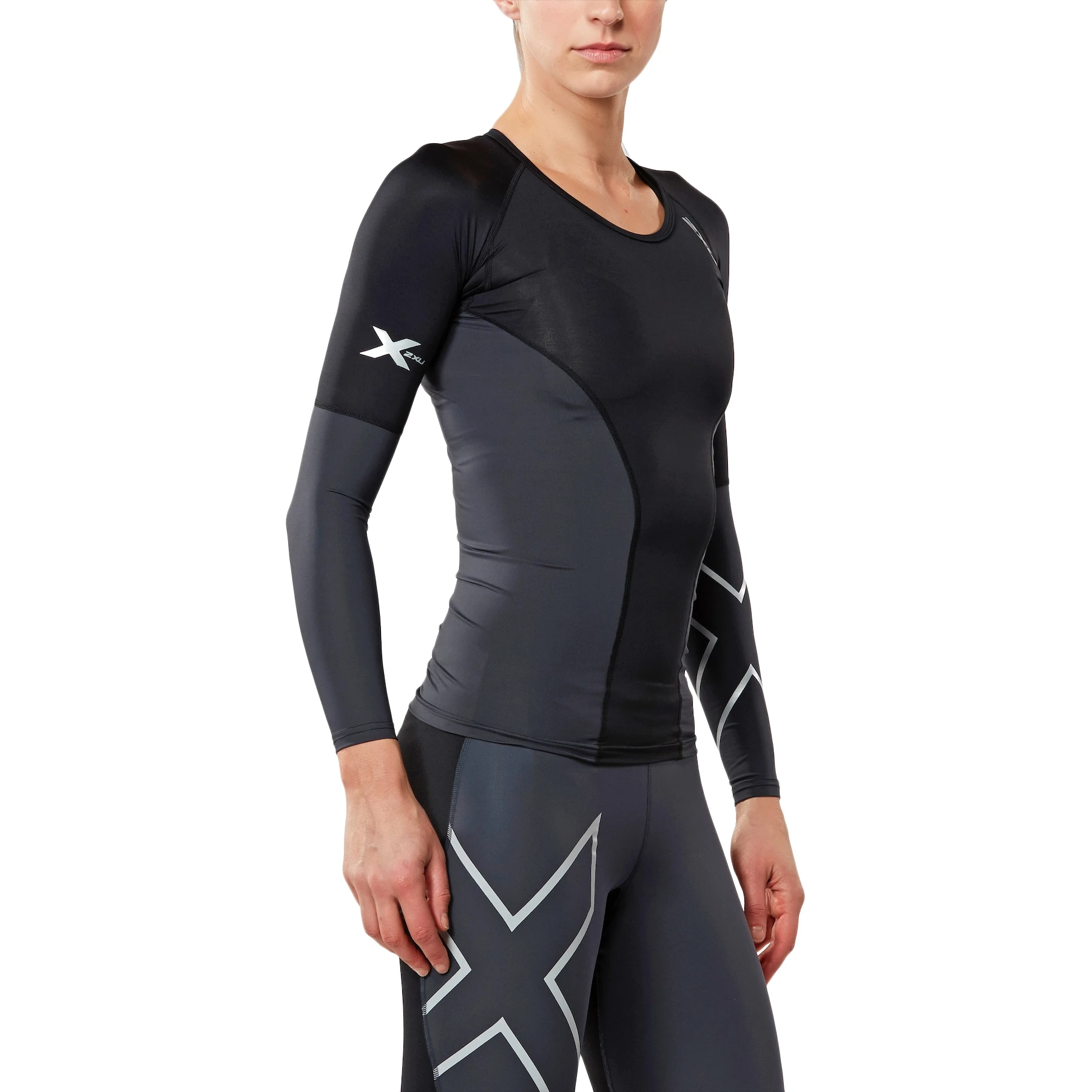 Women compression shirt long sleeves 2XU series Elite TmallFS