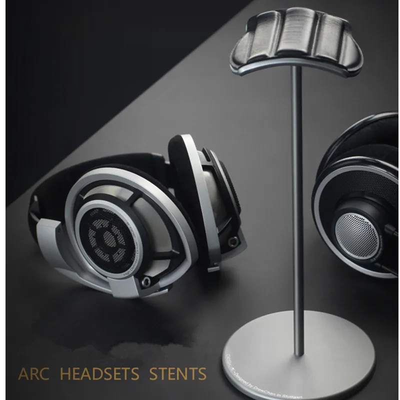 Fashion Design New Metal Texture Headphone Stand Practical Earphone Holder Headset Show Shelf Aluminum desktop Stand hanger