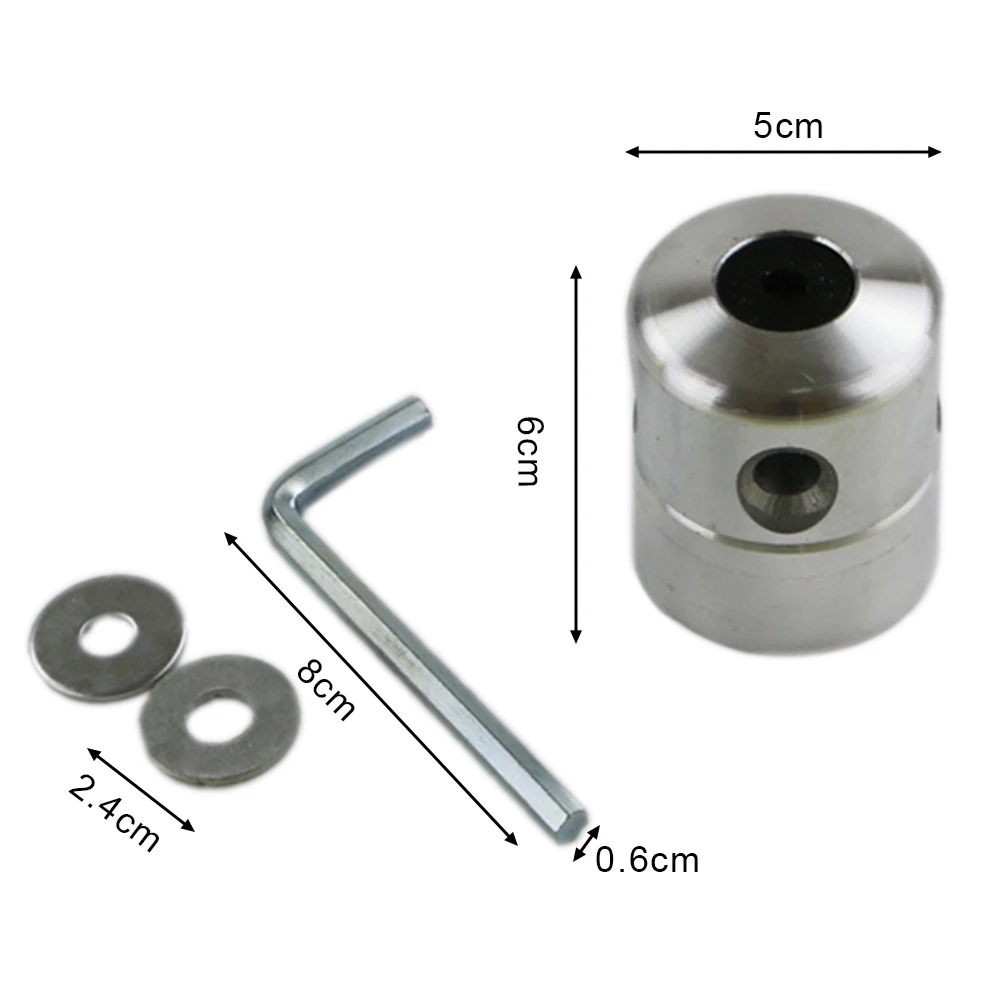 HF-61 алюминиевый сплав садовая газонокосилка сенокосилка голова металлический триммер голова инструмент аксессуары часть с шестигранным гаечным ключом Монтажная шайба
