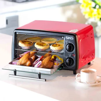 

12L Multifunctional Home Kitchen Single Convection Oven Independent Heating Control Cake Bread Baking Machine Pork Mini Roaster