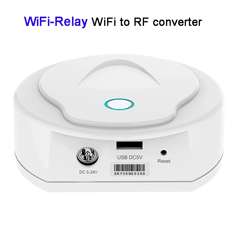 

New WiFi-Realy UFO wifi led controller Master receiver WiFi to RF Converter DC 5-24V work with V1/V2/V3/V4 Receiver