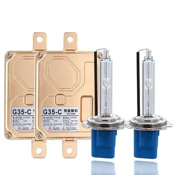 

SKYJOYCE 35W Car Headlight Xenon H7 Canbus HID Kit 5500K Fast Bright H1 H3 H7 H11 9005 9006 HID Bulb 35W Canbus HID Ballast Kit