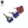 WAVGAT ON-OFF-ON 3 6 9 Pin 3 6 9 Position Mini Latching Toggle Switch 6A 3A MTS-103 MTS-203 MTS-303 ► Photo 2/6