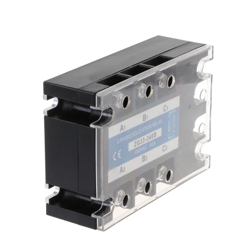

ZG33-340B 40A DC Control AC Three Phase Solid State Relay SSR Module