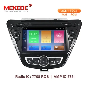 

New arrival!android 9.1 car gps navigation dvd player for Hyundai Elantra 2013 2014 2015 with 2GB RMA 32GB ROM wifi bluetooth FM