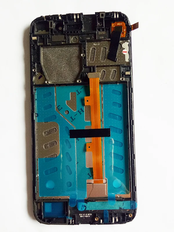 Najtaniej Do Alcatel One Touch Idol 5 6058 6058D OT6058 wyświetlacz LCD ekran dotykowy z bez ramki montażowej czarny z narzędzi i taśmy