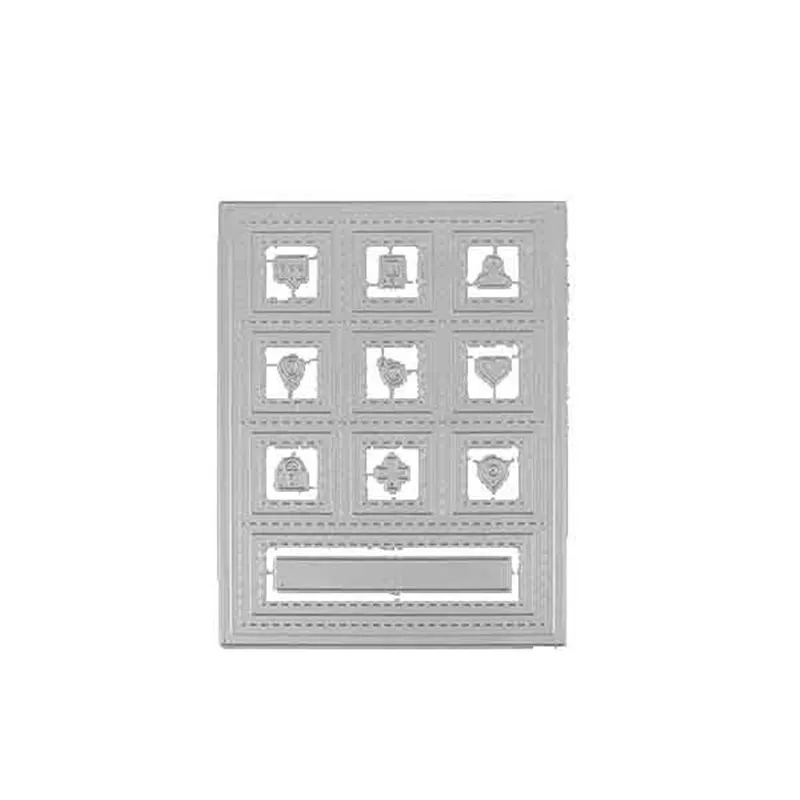 

Eastshape Grid Panel Metal Cutting Dies New 2019 for Craft Dies Scrapbooking Embossing Die Cut Decorative Card Making Dies