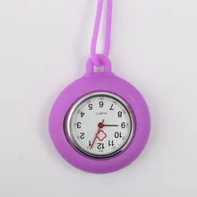 Новые медсестры часы доктор портативный Fob часы Висячие ремешок силиконовые медицинские медсестры часы кварцевые часы