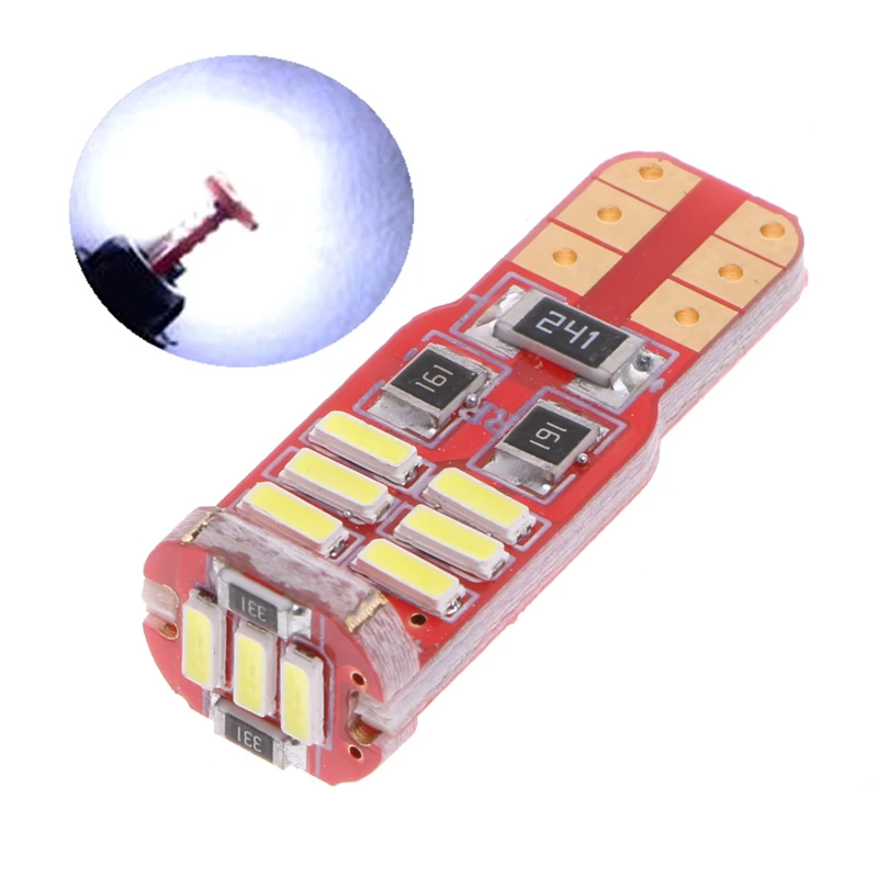 

New CAN-bus Error Free 15-SMD T10 W5W LED 5W5 4014 Marker Light Lamp White
