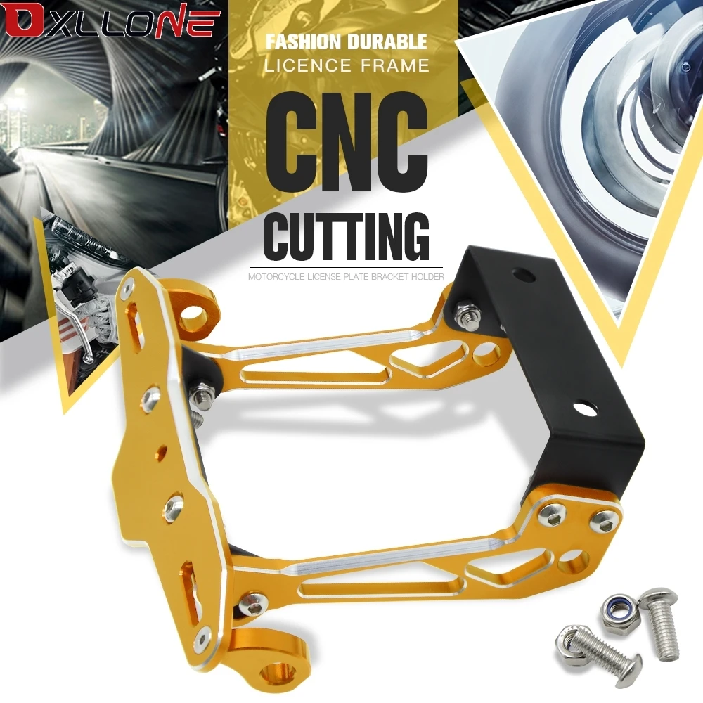 

For Honda MSX125 MSX300 MSX 125 MSX 300 MSX125 300 CNC Motorcycle license plate frame equipped with steering lamp license plate