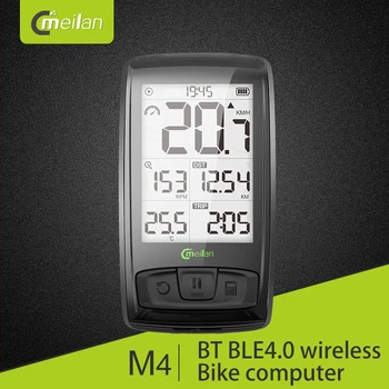 

Wireless Bicycle Computer Bike Speedometer Tachometer Cadence + Speed Sensor Weather SETB with Bluetooth Heart Rate Monitor