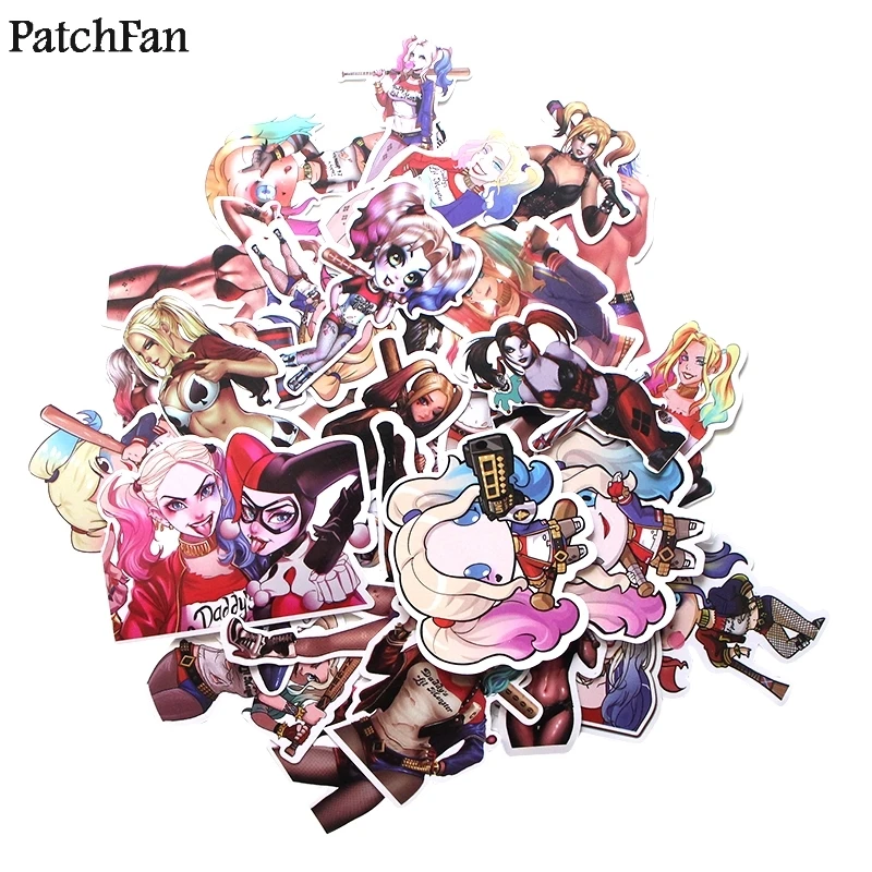 12 компл./лот Patchfan 33 шт./компл. отряд самоубийц Пастер коллекция 90 s наклейки Скрапбукинг Дети DIY телефон водостойкие наклейки A1750