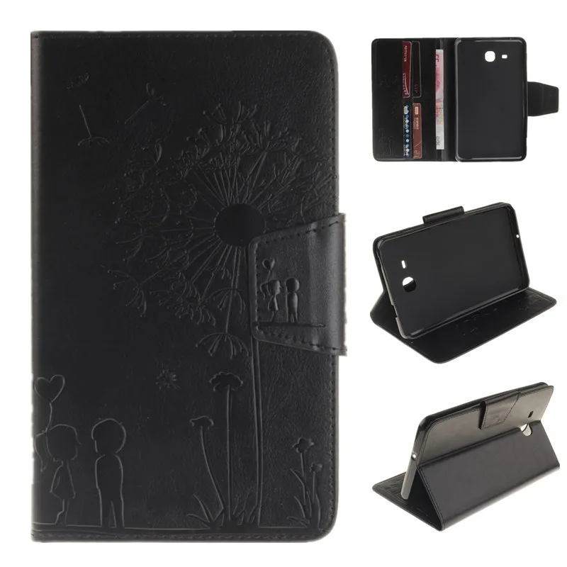 Lovers Dandelion For Samsung Galaxy Tab A 7.0 Case SM-T280 SM-T285 T28 Case Tablet Case PU Leather Flip Wallet Stand Embossing (57)