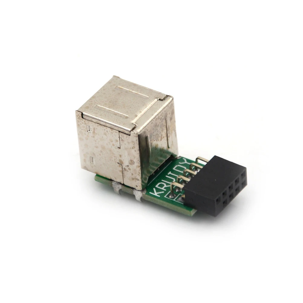Чехол для компьютера, Внутренняя Материнская плата, USB 2,0, 9 pin, 2 порта, USB, Женский разветвитель, конвертер, плата PCB, расширитель, карта
