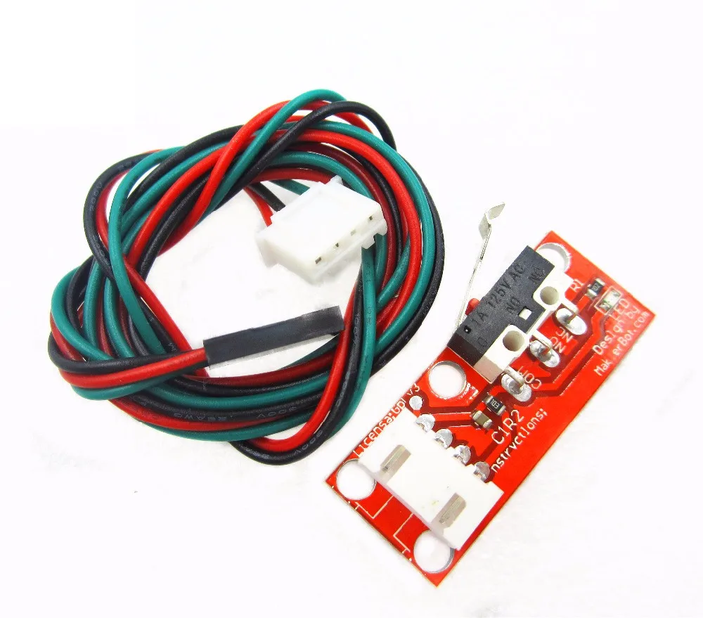 

50pcs/lot new 3D printer Endstop mechanical limit switch RAMPS 1.4