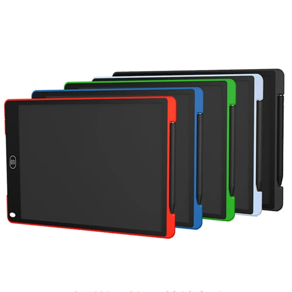 

Ultra Thin 12 Inch LCD Digital Green Writing Tablet Drawing Board Sketchpad Electronic Graphic Board with Mouse Pad & Ruler