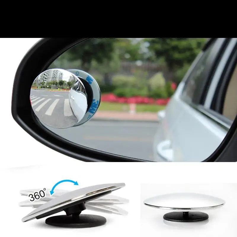 

2PCS Blind Spot Mirror Round HD Convex Rear View Mirror Blind Spot Mirror high quality Spherical Rear View Mirror r20
