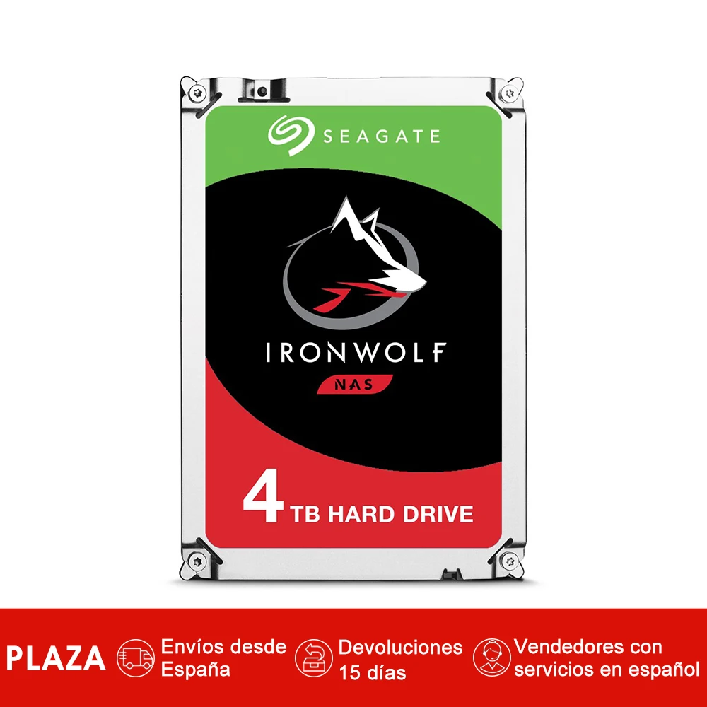 Seagate IronWolf ST4000VN008 3 5 &quot4000 ГБ 5900 об/мин ATA serie III 64 Мб... Для жесткого диска|Внешние